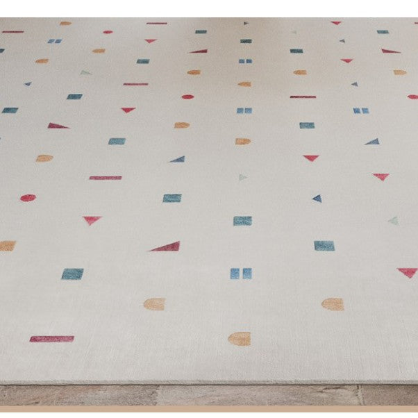 Feblilac Colorful Geometric Pattern Living Room Carpet - view 4