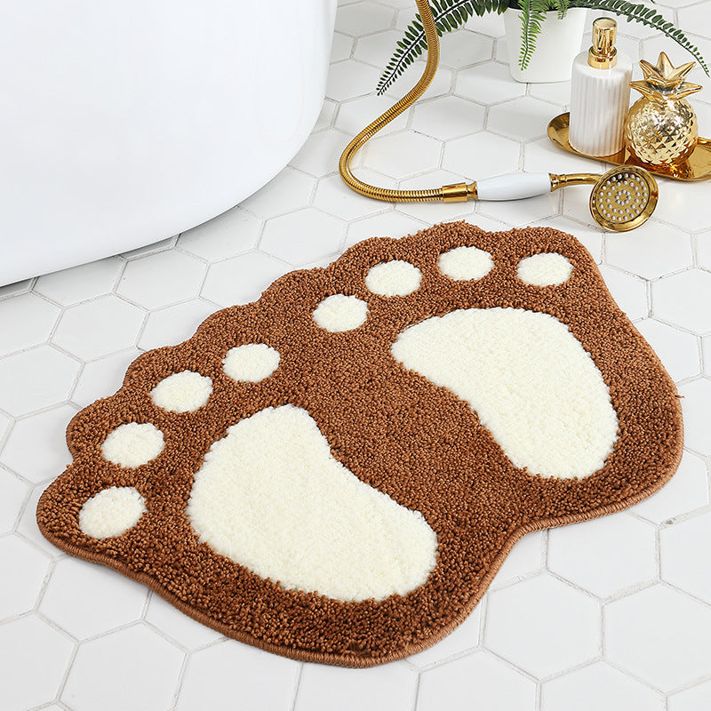 Feblilac The Nordic Cute Feet Bath Mat 40cmx60cm, 48cmx67cm - Feblilac® Mat