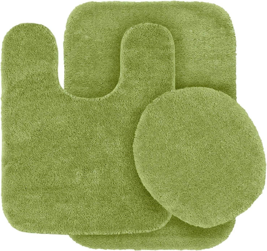 Soft 3 pc Solid Bathroom Mat Set - view 3