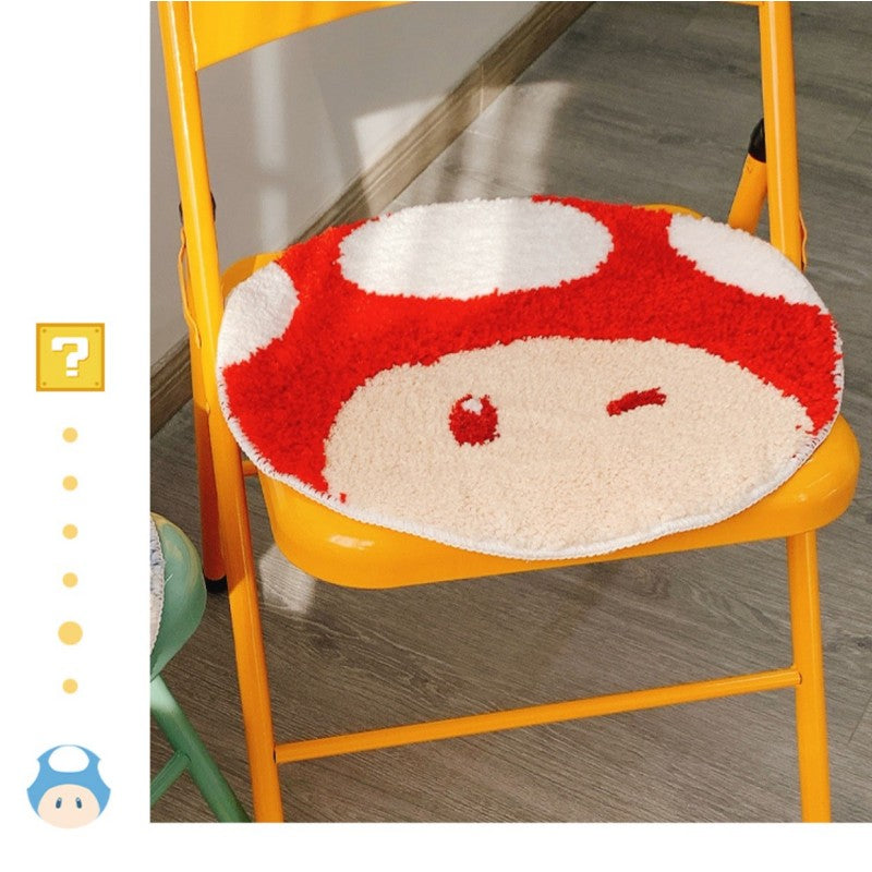 Feblilac Cartoon Animation Pattern Tufted Cushion Seat Pads - view 4