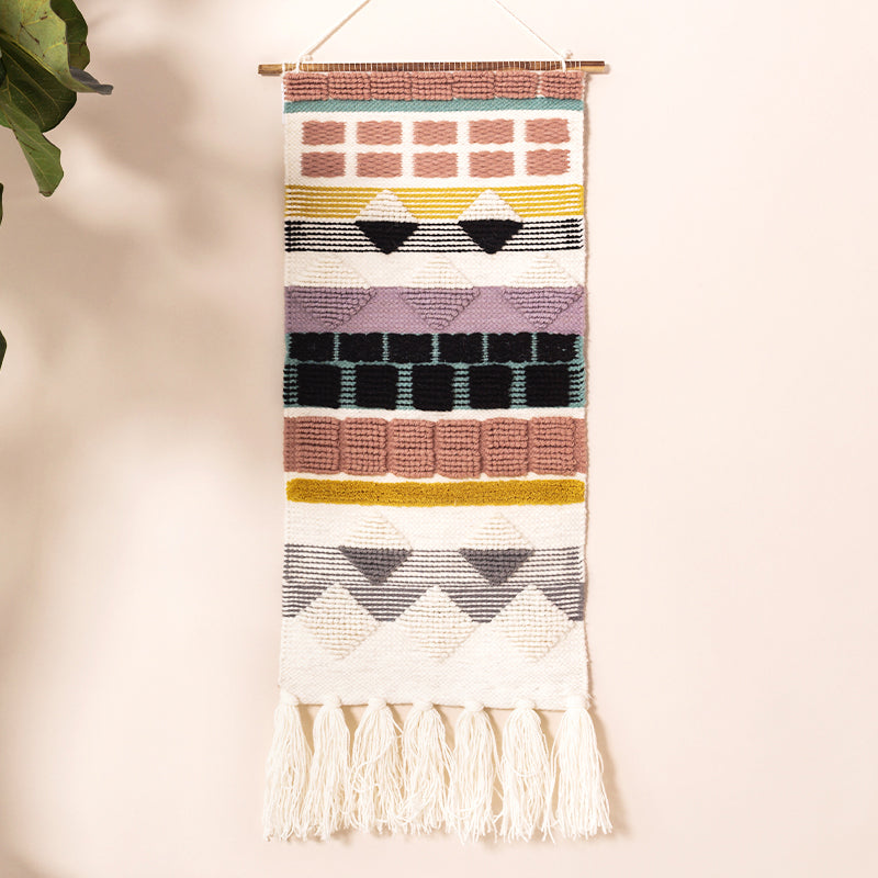 Feblilac Northern Europe Style Tassel Tufted Tapestry - view 10