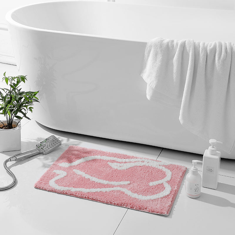 Feblilac Pink Naked Back Bath Mat - Feblilac® Mat