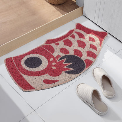 Red and Yellow Koi Fish PVC Entrance Door Mat - Feblilac® Mat