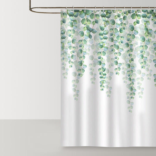 Eucalyptus Leaves Shower Curtain