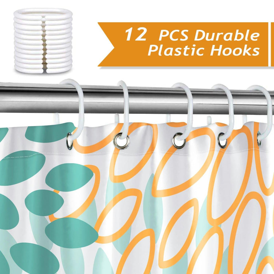 Yellow Dahlia Flowers Shower Curtain - view 4
