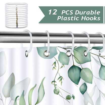 Eucalyptus Leaves Shower Curtain