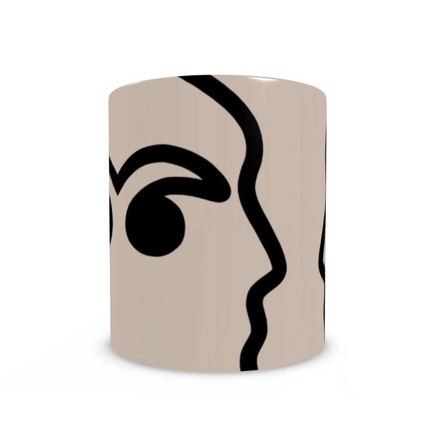 Black Face 4 Mug - view 2
