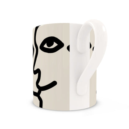 Black Face Mug