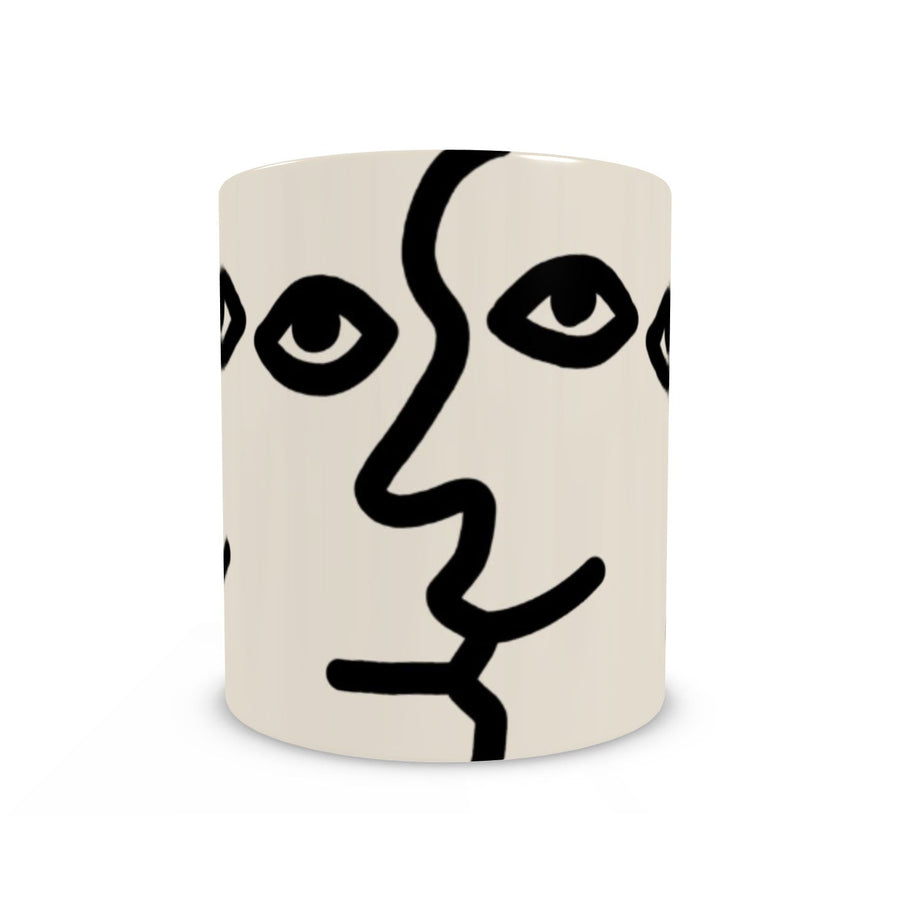 Black Face Mug - view 2