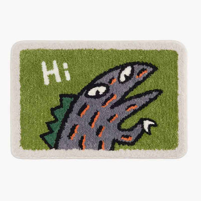 Cartoon Little Dinosaur Sayhi Bath Mat - Feblilac® Mat