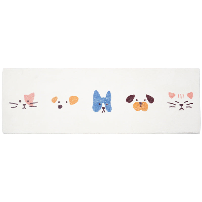 Cats and Dogs Together Bedroom Runner - Feblilac® Mat