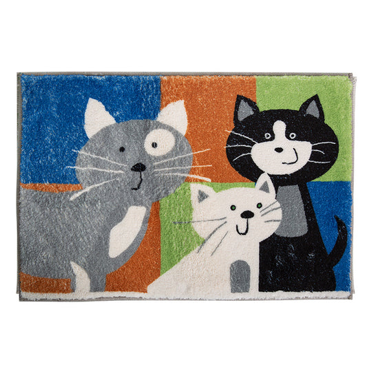 Curious Kitties Bath Mat