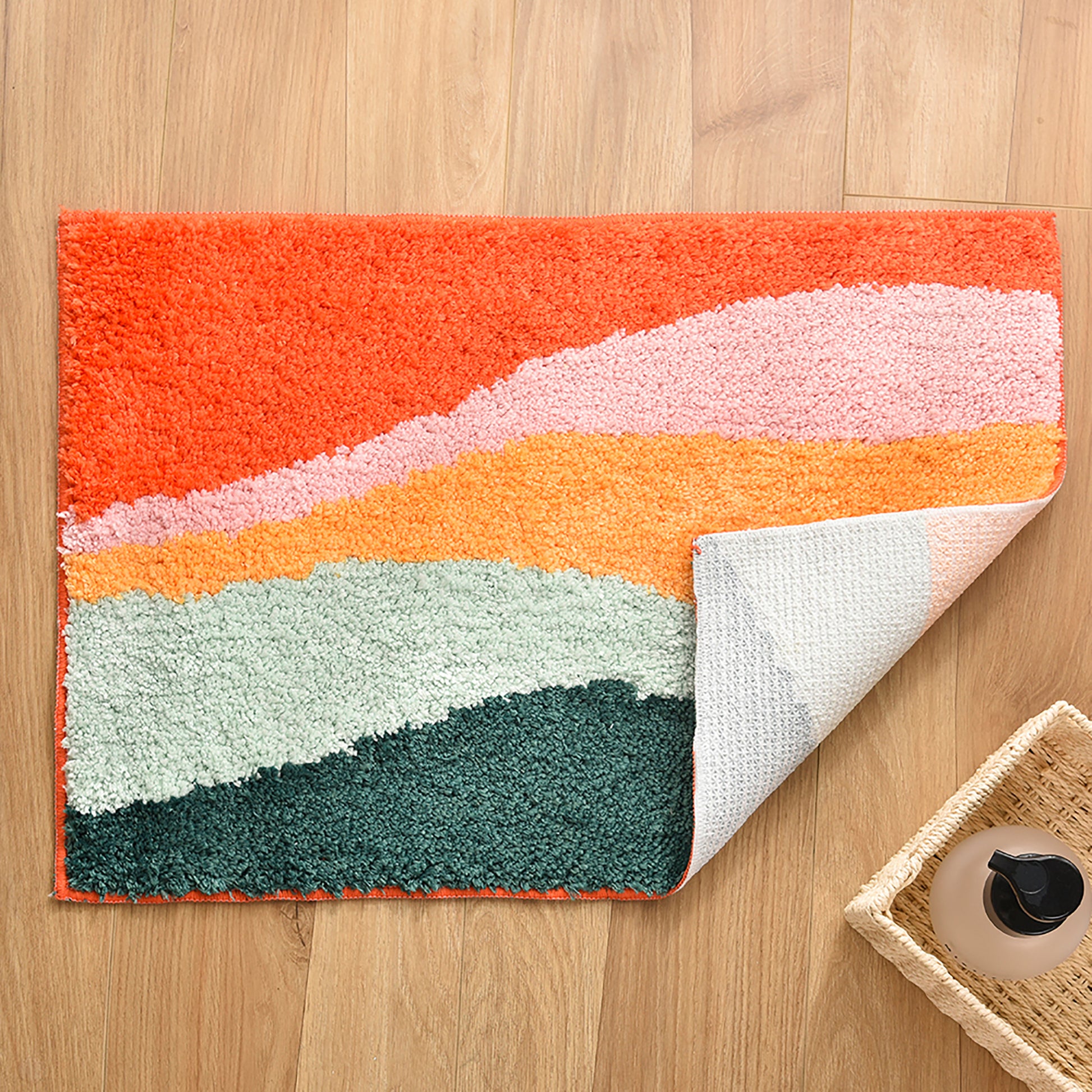 Five colored mountain bath mat - Feblilac® Mat