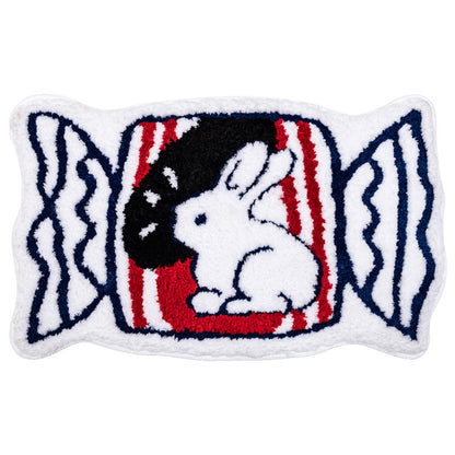 Cute White Bunny Bath Mat - Feblilac® Mat
