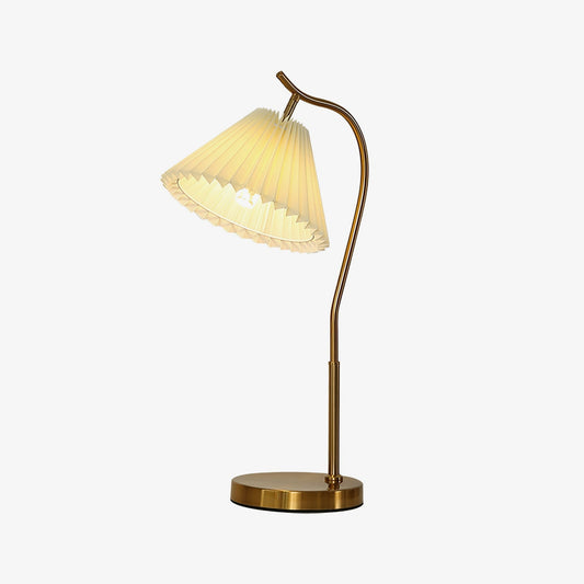 Gold Gooseneck Table Lamp