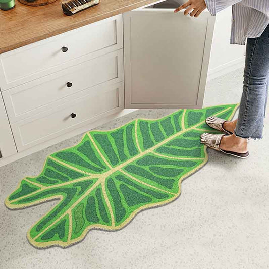 Green Swan Alocasia Doormat