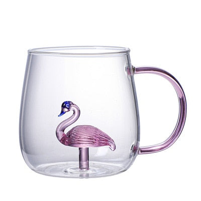 Glass Animal Miniature Mug