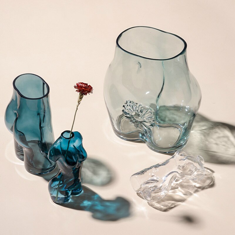 Glass Body Vase