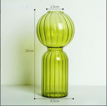 Globe Cylinder Glass Vase