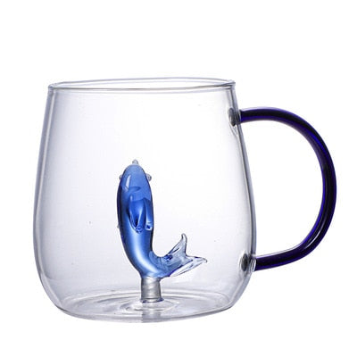 Glass Animal Miniature Mug