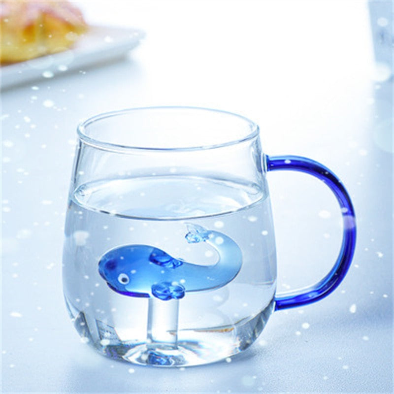 Glass Animal Miniature Mug