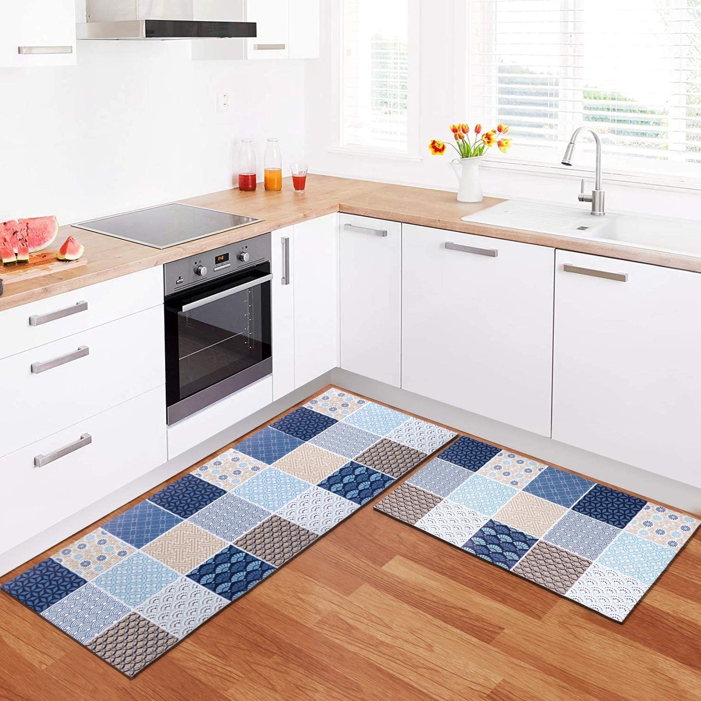Nordic Style Kitchen Rugs Set