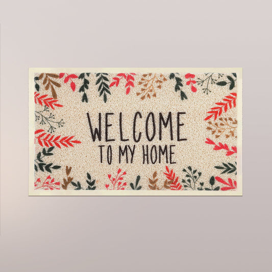 Non-Slip Welcome Door Mat