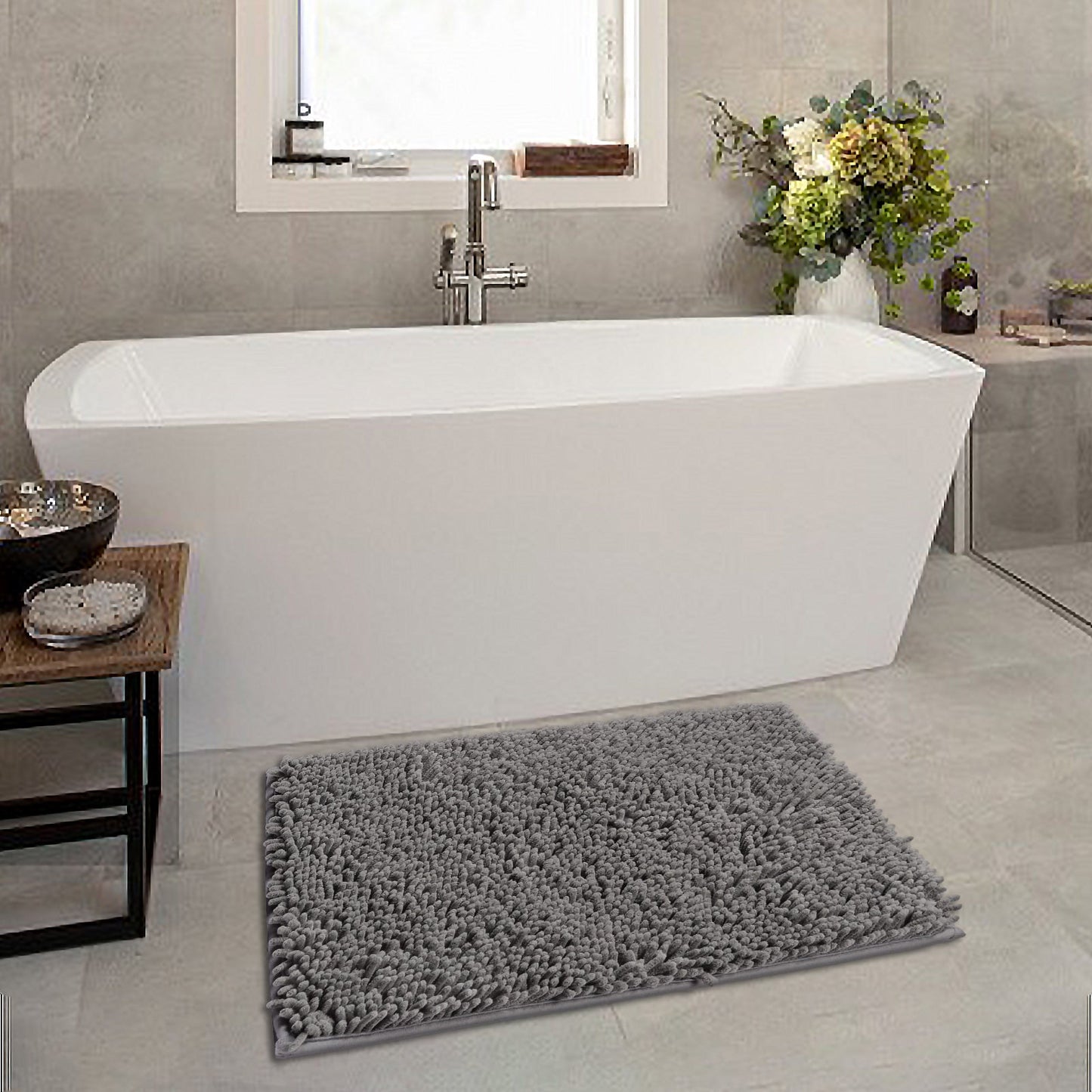 Chenille Bathroom Rugs