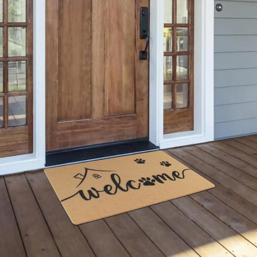 Funny Paw Welcome Mat, Cute PVC Door Mat - view 4