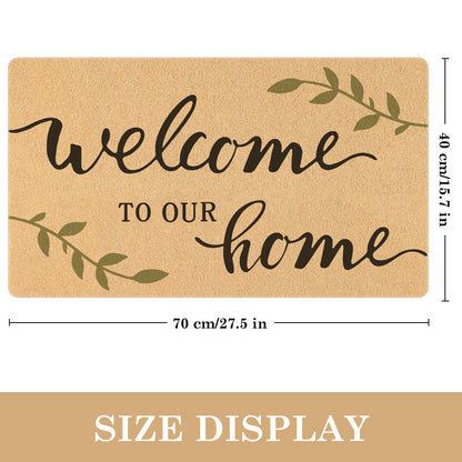 Welcome to Our Home Doormat