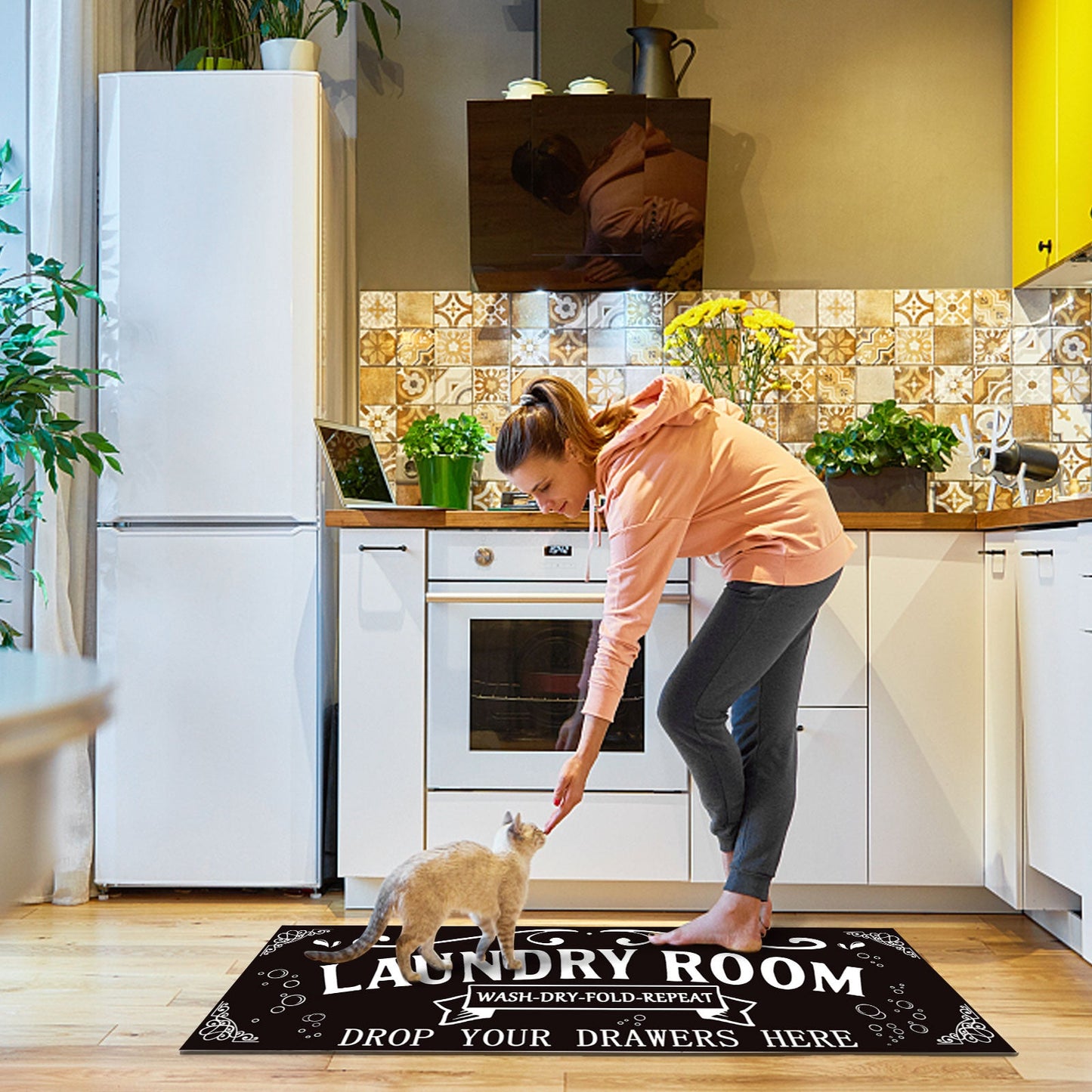 Ergonomic Laundry Room Rug