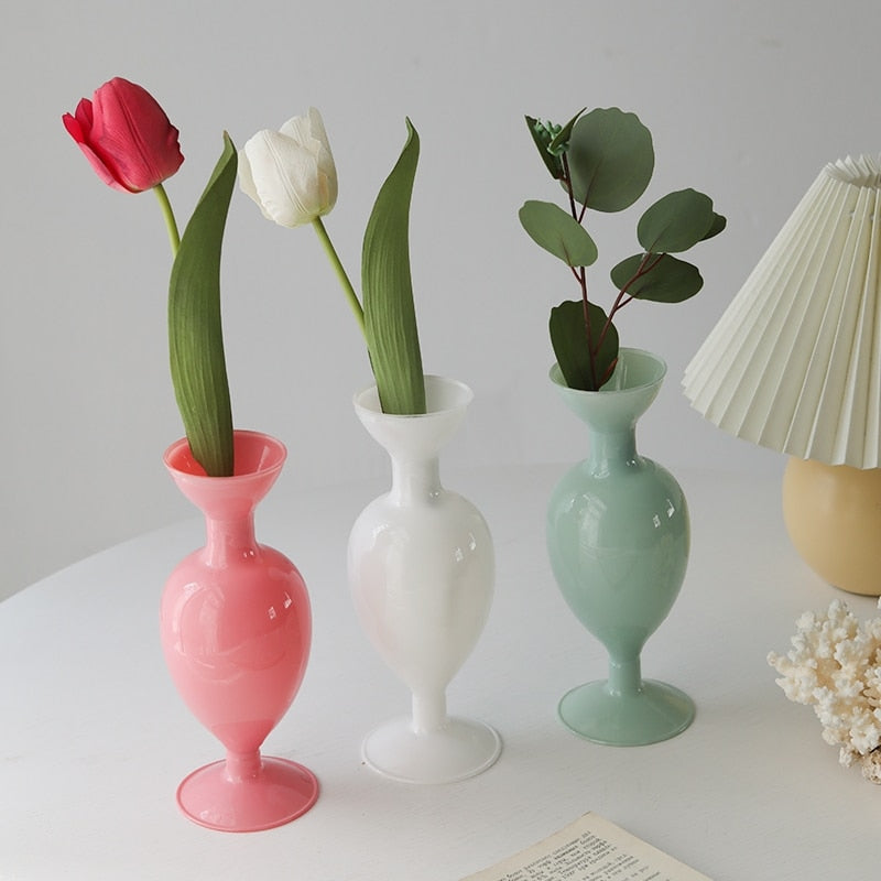 Vintage Style Glass Vase - view 3