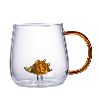 Glass Animal Miniature Mug
