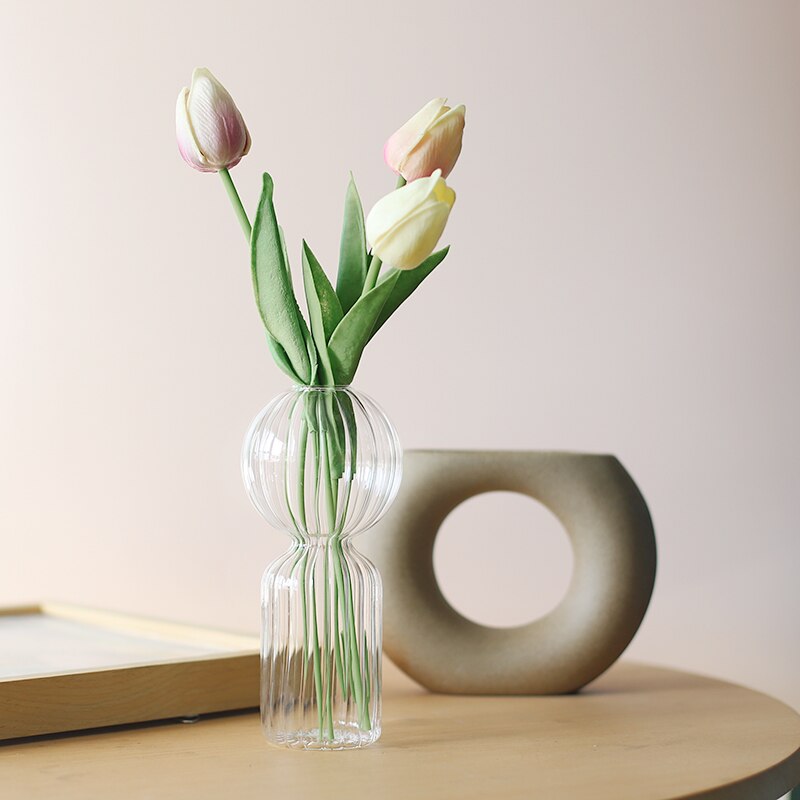 Globe Cylinder Glass Vase