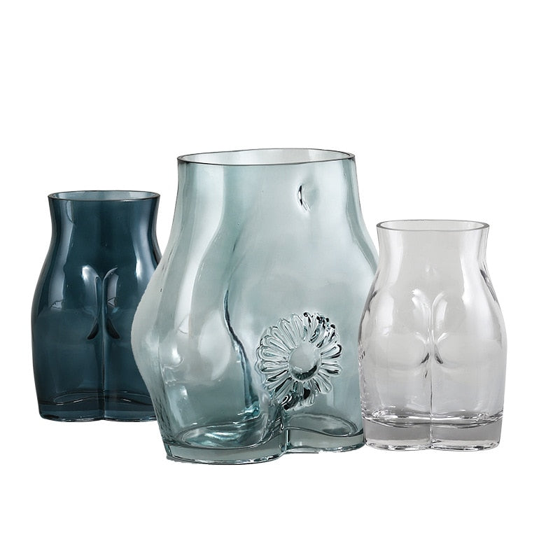 Glass Body Vase