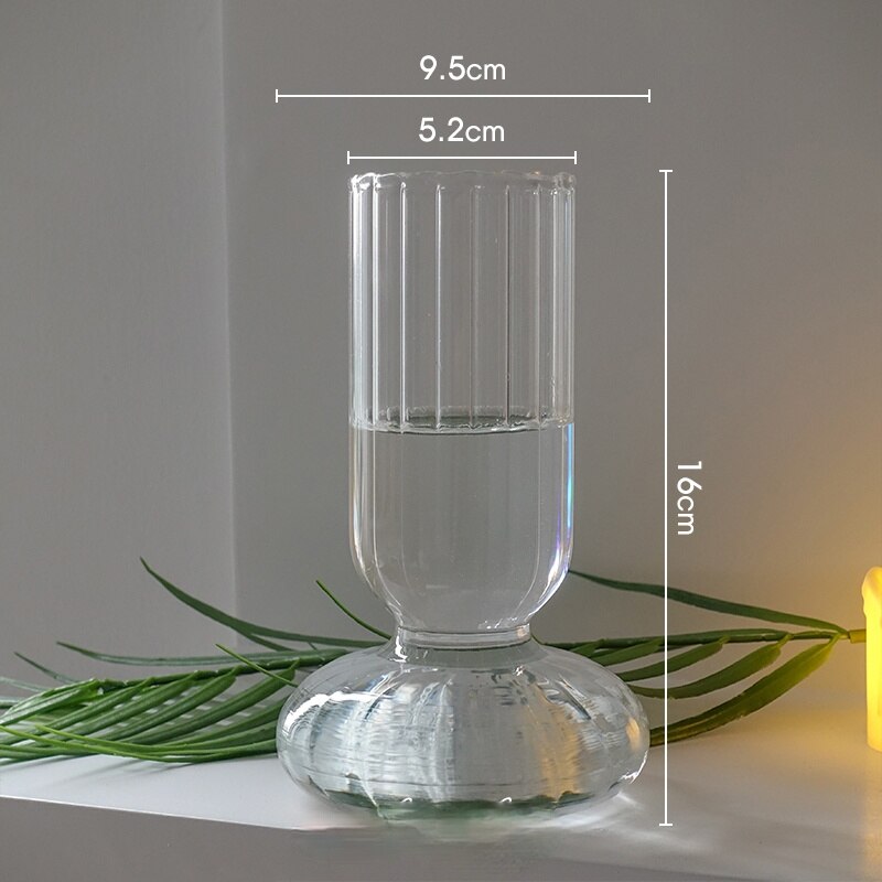 Globe Cylinder Glass Vase