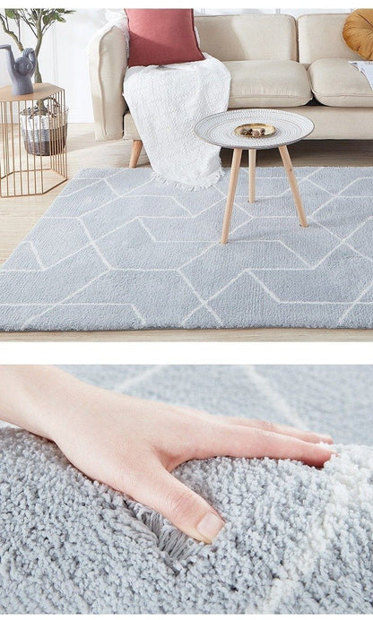 Bergen Scandinavian Area Floor Rugs Carpet - Feblilac® Mat