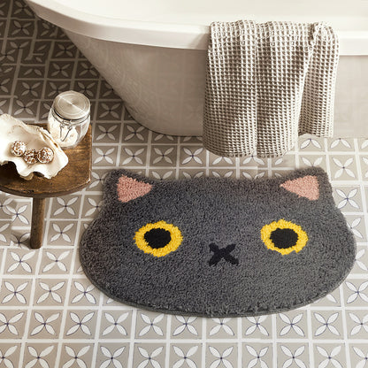 Lovely Cat Bathroom Mat, 46x60cm - Feblilac® Mat
