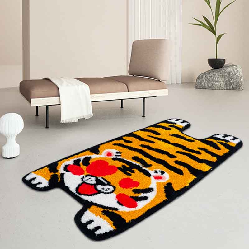 Lying Tiger Bedroom Mat