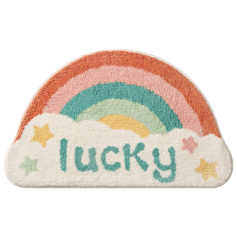 Feblilac Semicircle Rainbow Bath Mat - Feblilac® Mat