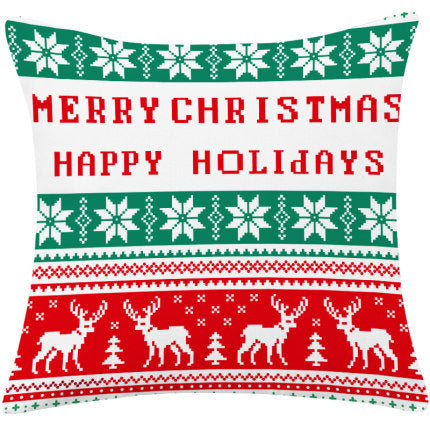 Christmas Pillow Cover, Throw Pillows Decor, Christmas Decorations 17.7"x17.7" - view 22