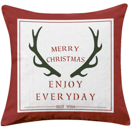 Christmas Pillow Cover, Throw Pillows Decor, Christmas Decorations 17.7"x17.7" - Feblilac® Mat