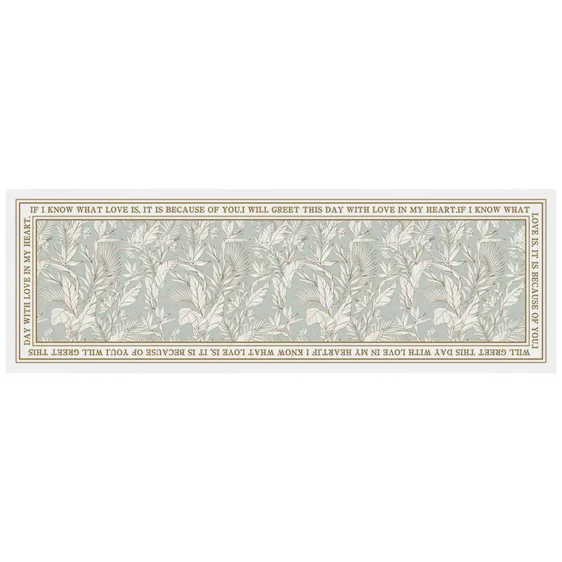 Feblilac Flower PVC Leather Kitchen Mat - Feblilac® Mat