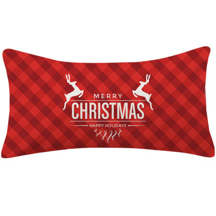 Christmas Pillow Cover, Throw Pillows Decor, Christmas Decorations 11.8"x19.7"