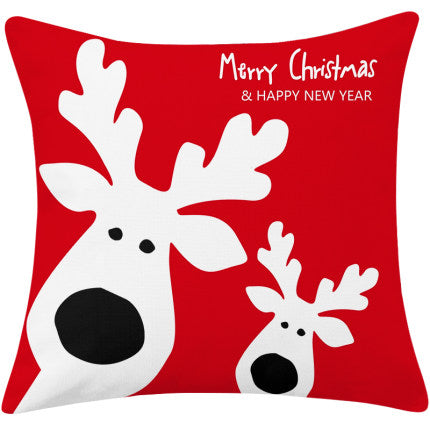 Christmas Pillow Cover, Throw Pillows Decor, Christmas Decorations 17.7"x17.7" - Feblilac® Mat