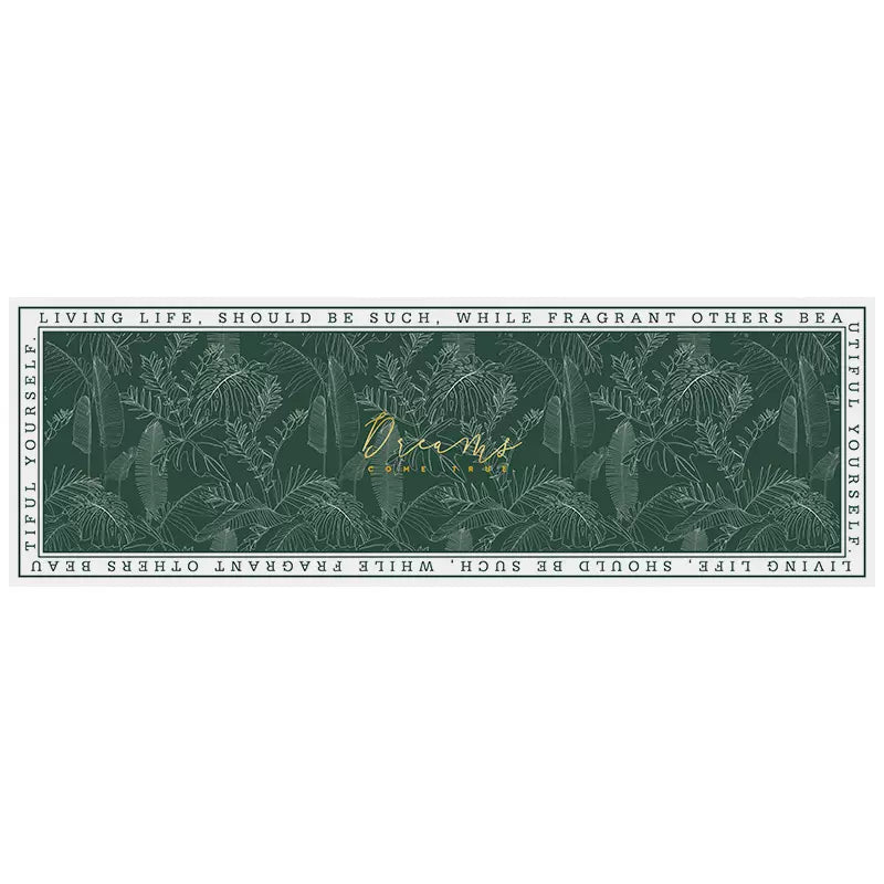 Feblilac Flower PVC Leather Kitchen Mat - Feblilac® Mat