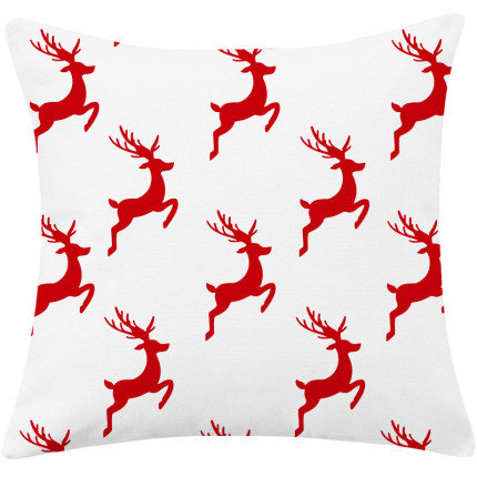 Christmas Pillow Cover, Throw Pillows Decor, Christmas Decorations 17.7"x17.7" - Feblilac® Mat