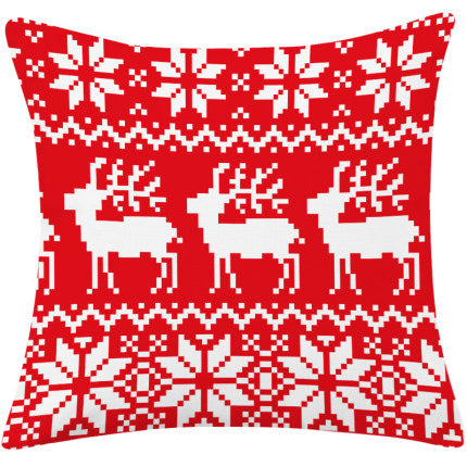 Christmas Pillow Cover, Throw Pillows Decor, Christmas Decorations 17.7"x17.7" - Feblilac® Mat