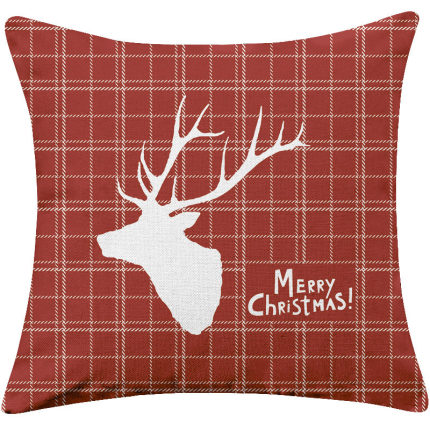 Christmas Pillow Cover, Throw Pillows Decor, Christmas Decorations 17.7"x17.7" - Feblilac® Mat