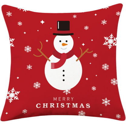 Christmas Pillow Cover, Throw Pillows Decor, Christmas Decorations 17.7"x17.7" - Feblilac® Mat